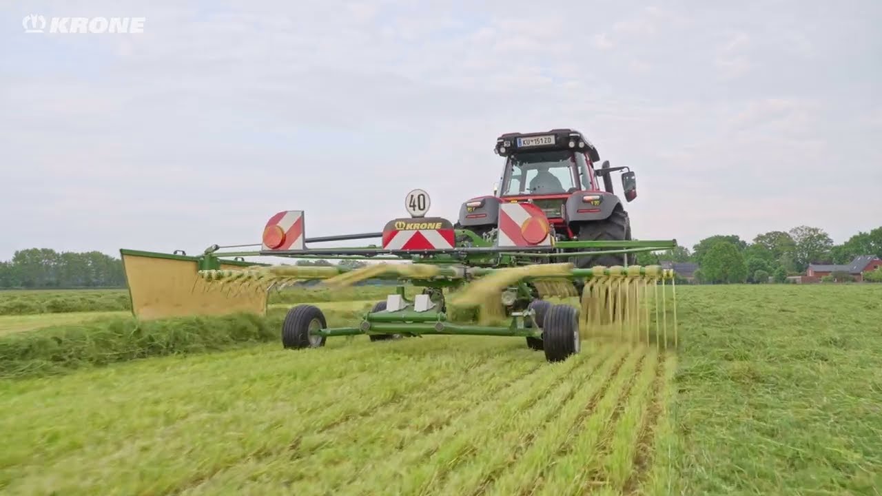 KRONE Swadro S 460 DB &ndash; Kreiselschwader mit gelungenem Update