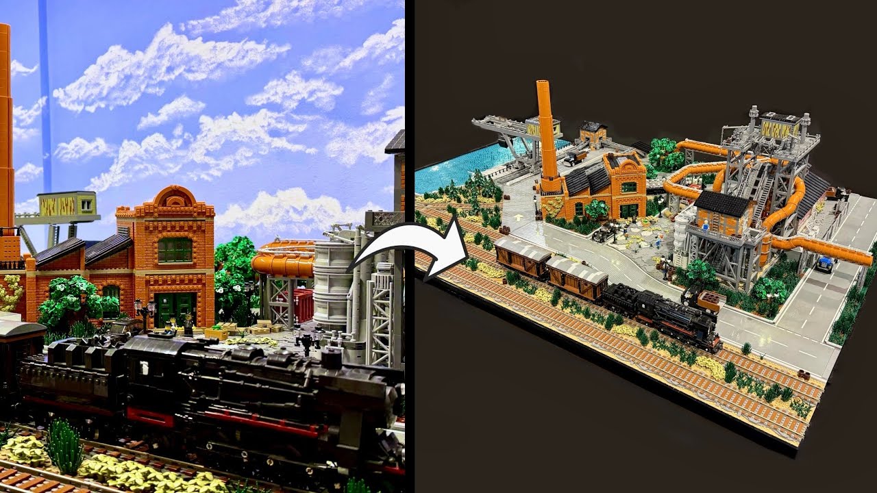 Die härteste LEGO-Bau Session meines Lebens... LEGO Industriegebiet (vorläufig) fertig