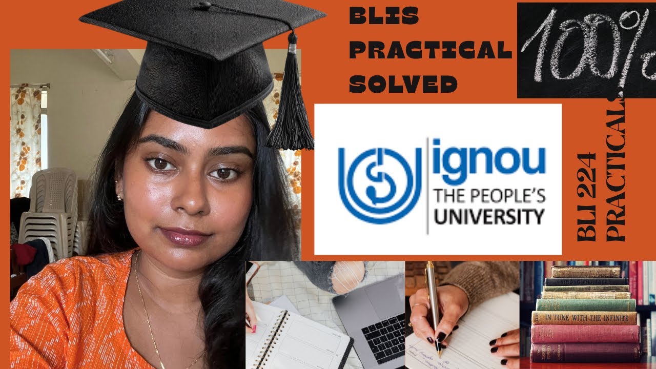 IGNOU | BLIS | BLI 224 | ПРАКТИЧЕСКОЕ ЗАДАНИЕ📝 | Пошаговое руководство 👩‍💻 | РЕШЕНО ✅ #ignou #ign...