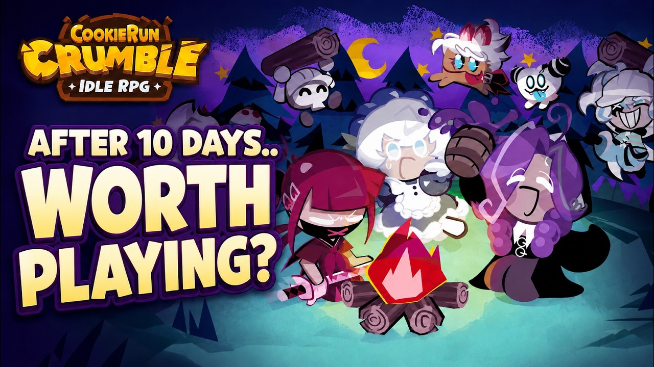 Я играл в CookieRun: Crumble 10 дней&hellip; Стоит ли в это вообще играть?