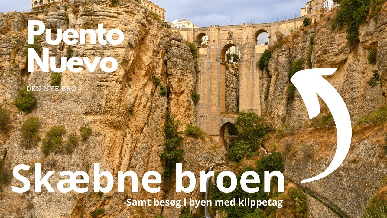 Skæbne broen!! Samt besøg i byen med klippetag