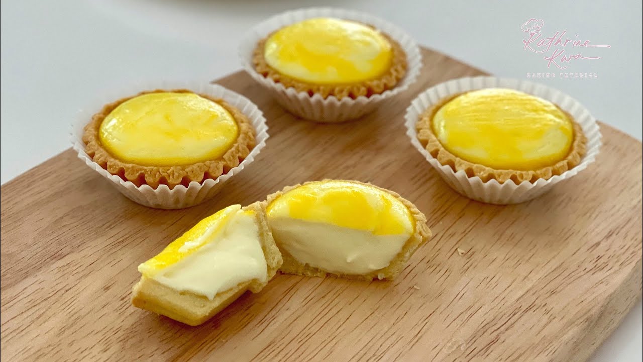 Molten Lava Cheese Tart 流心芝士挞 | Kathrine Kwa