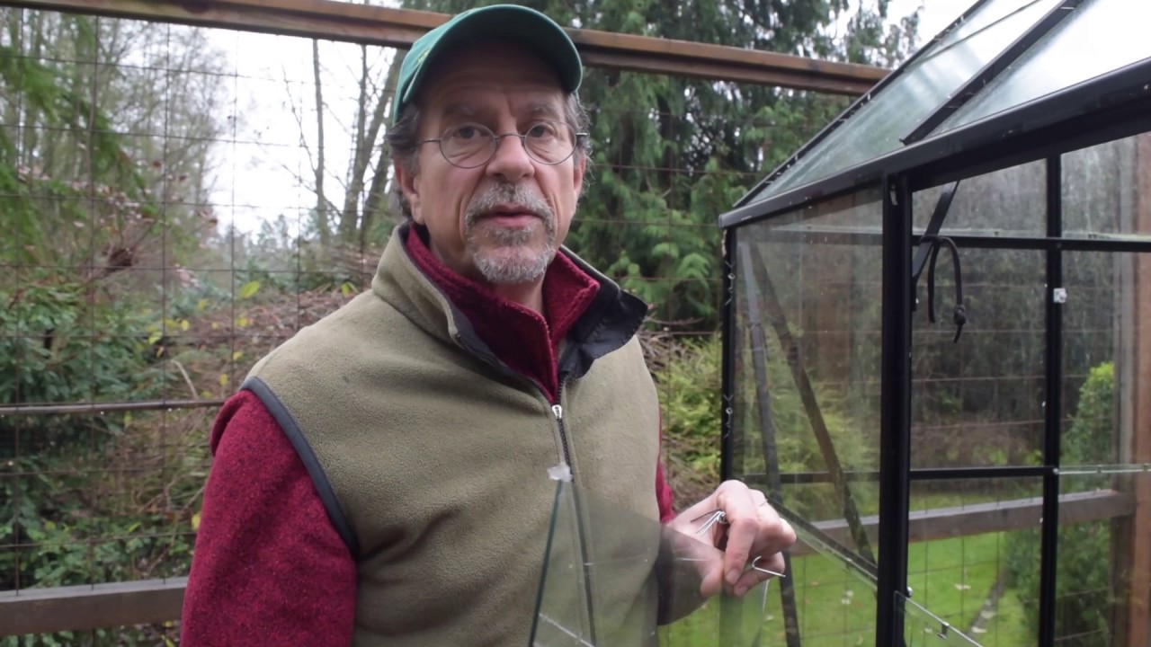Halls Greenhouses: How to Remove Spring Clips