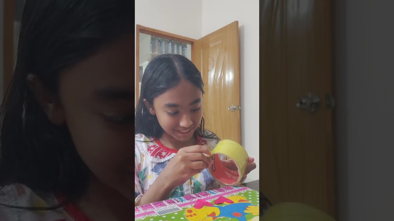 I make a squishy. #CraftingVideo#AqsaVlogs.