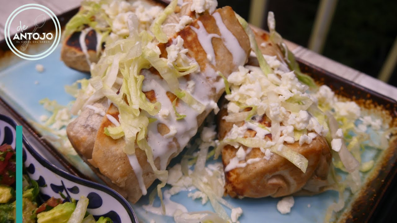Chimichangas crujientes en casa