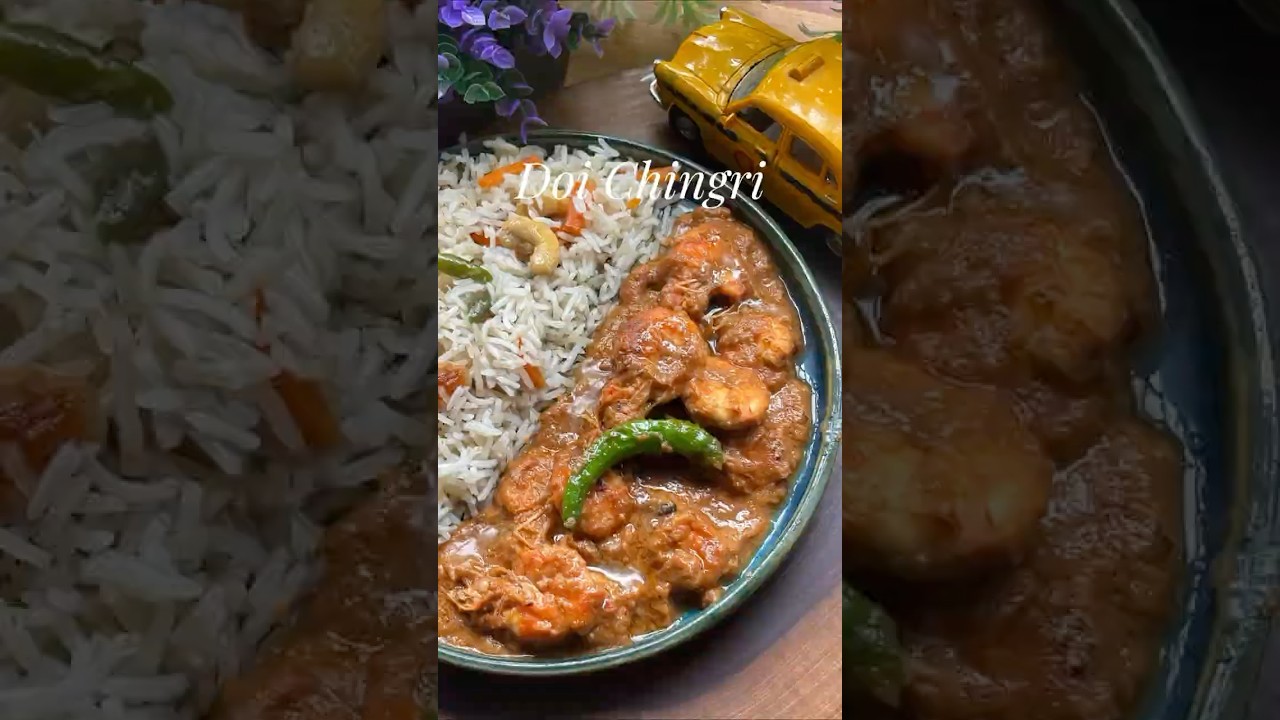 Doi Chingri - An Easy 30 minute prawn 🍤 recipe! ✨ #bengalifood