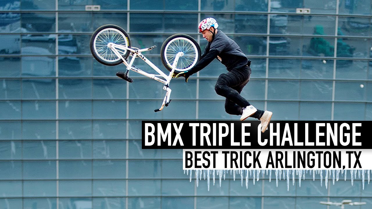 ICE COLD BEST TRICK - BMX TRIPLE CHALLENGE - ARLINGTON 2022