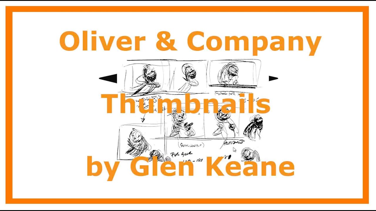 Glen Keane Fagin Thumbnails