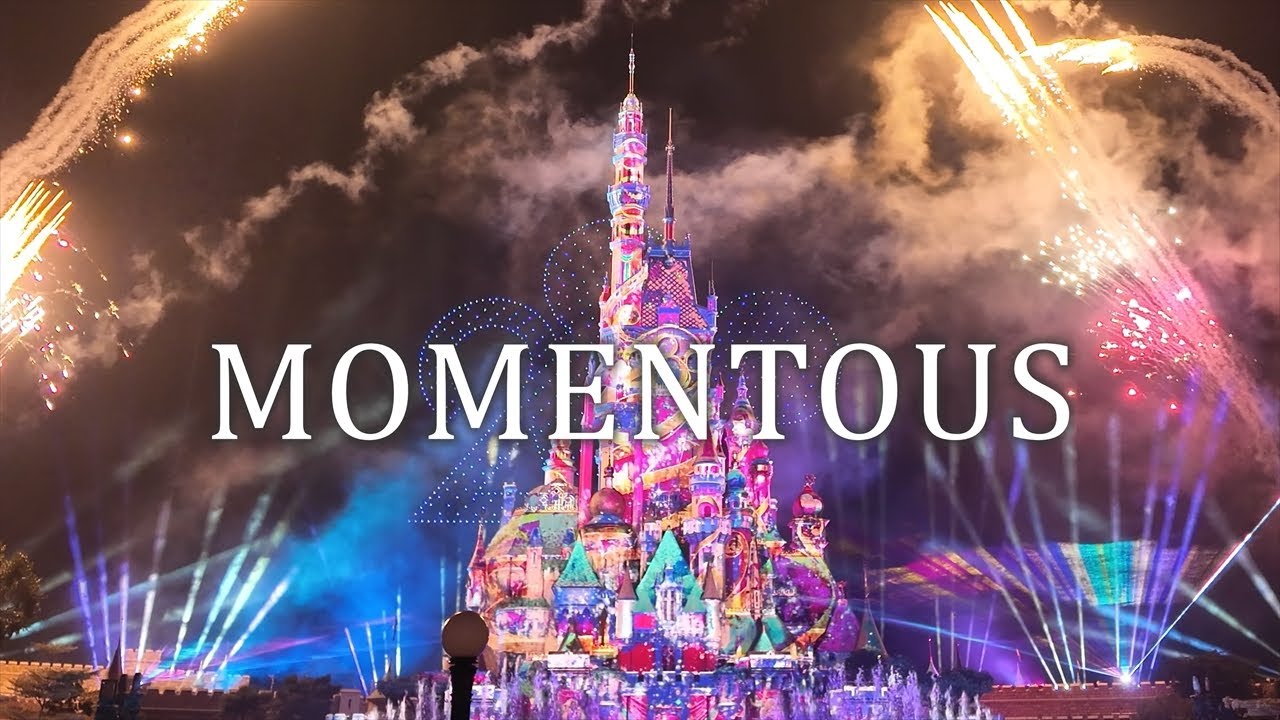 【4K撮影】モーメンタス 20周年ver. 香港ディズニーランド｜Momentous: Party in the Night Sky  Hong Kong Disneyland 【ノーカット動画】