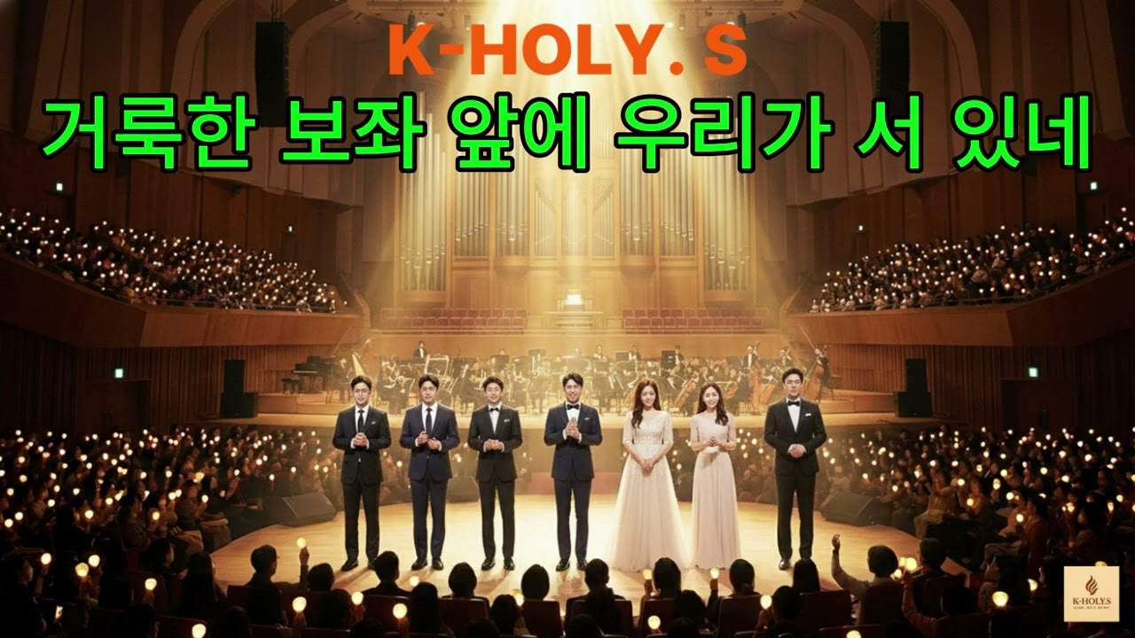 Christian Music, K-HOLY. S / 거룩한 보좌 앞에 우리가 서 있네 / 임재의 회복 CCM