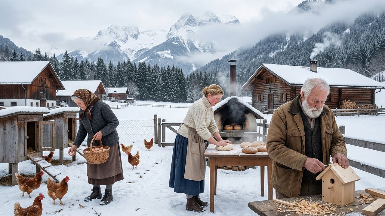 Warm Eggs on a Cold Day: Morning Routine in the Nordic Chicken Coop