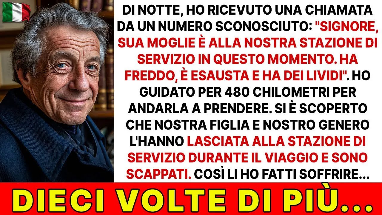 Mia MOGLIE è stata abbandonata in una stazione di servizio: mi sono vendicato dieci volte tanto...