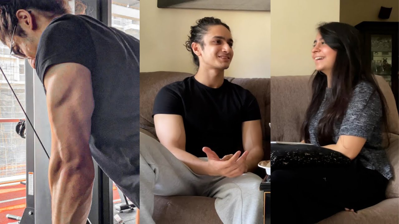 BACK TO THE GYM! + vibing on a podcast