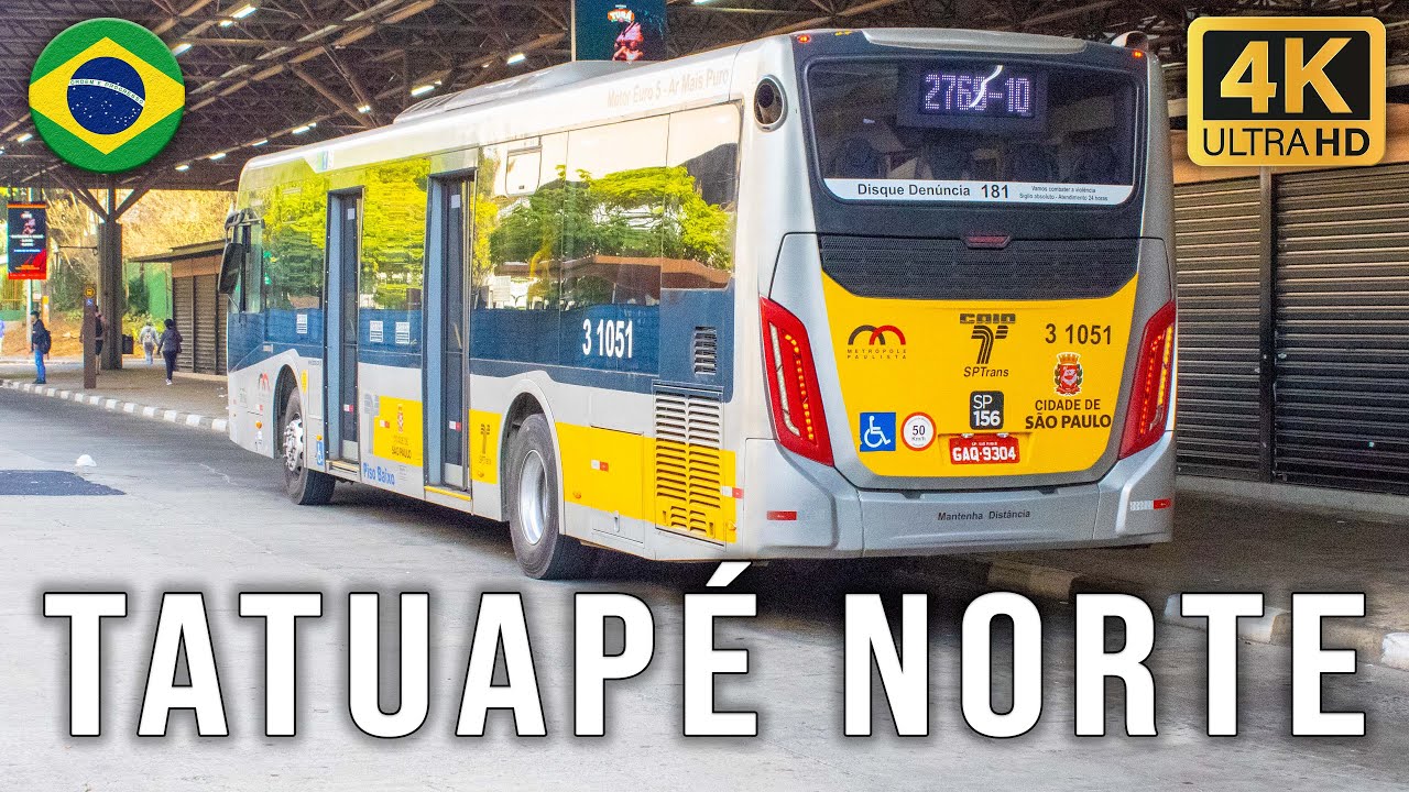 Terminal de Ônibus (Norte) da Estação Tatuapé (2024)