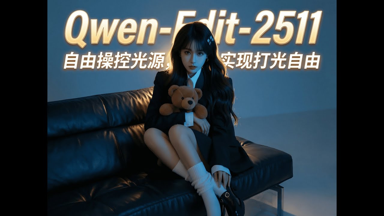Qwen-Edit-2511 Multi-Angle Light Source Control, Relighting Simplified Test