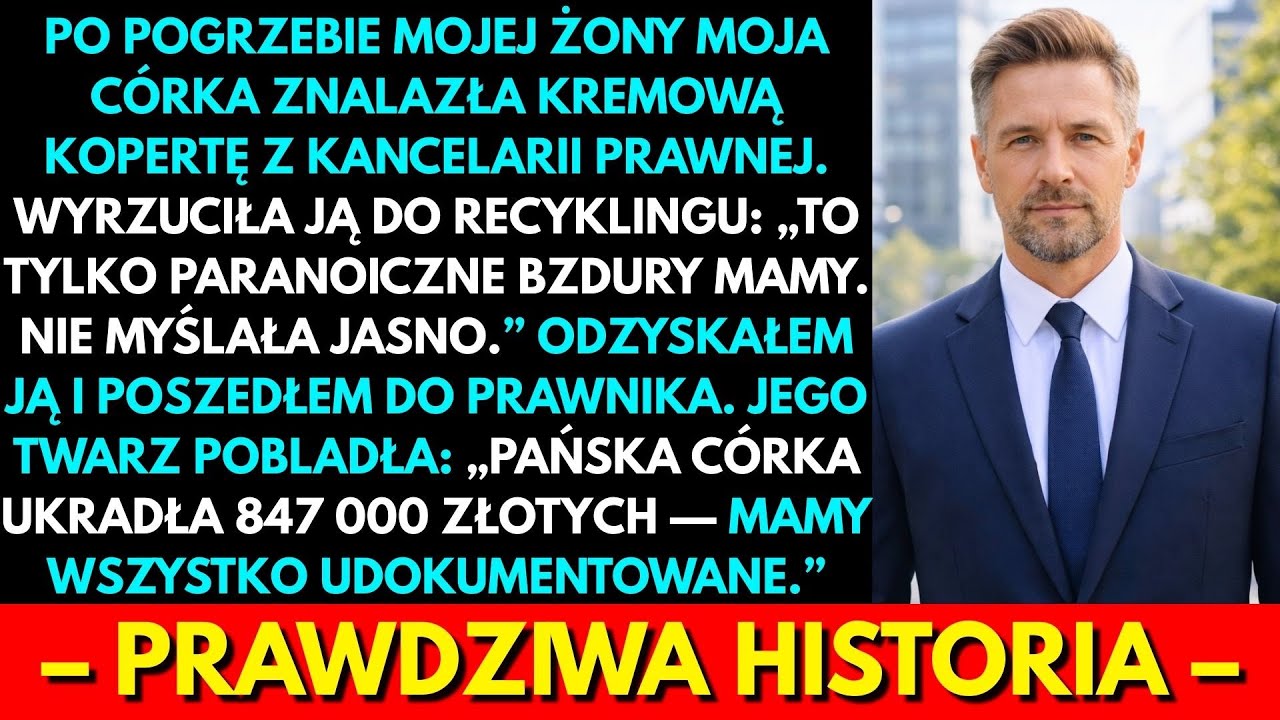 Córka Wyrzuciła Kopertę: „Paranoiczne Bzdury Mamy”. Prawnik: Wiedziała Wszystko