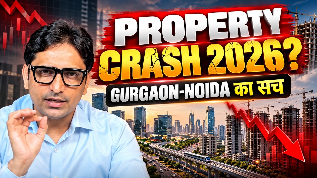 Property Crash 2026? Gurgaon-Noida में Property Rates गिरेंगे? | NCR Real Estate Reality