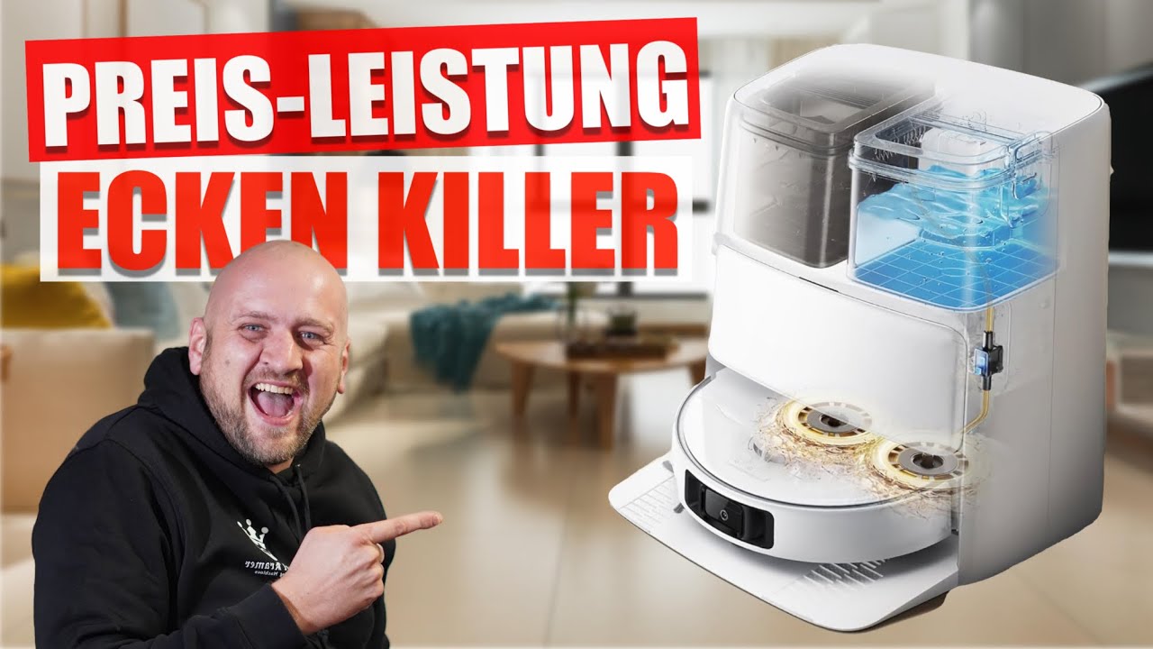 MOVA P50 Ultra Test – Der beste Saugroboter 2026? 19 000 PA & 75°C Reinigung!