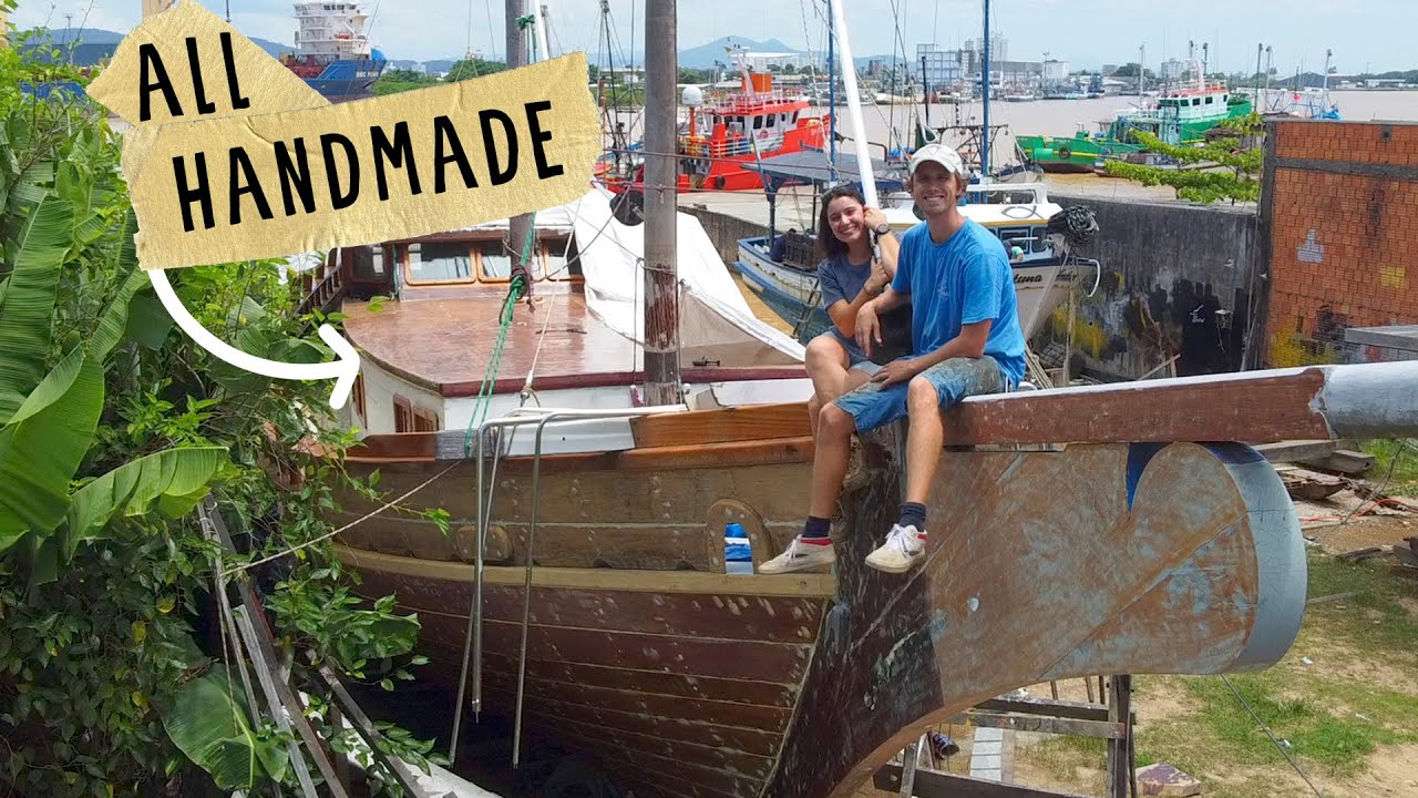 Изготовление внутренней мебели из твердых пород дерева для нашего OFF-GRID SAILBOAT — Sailing Yab...