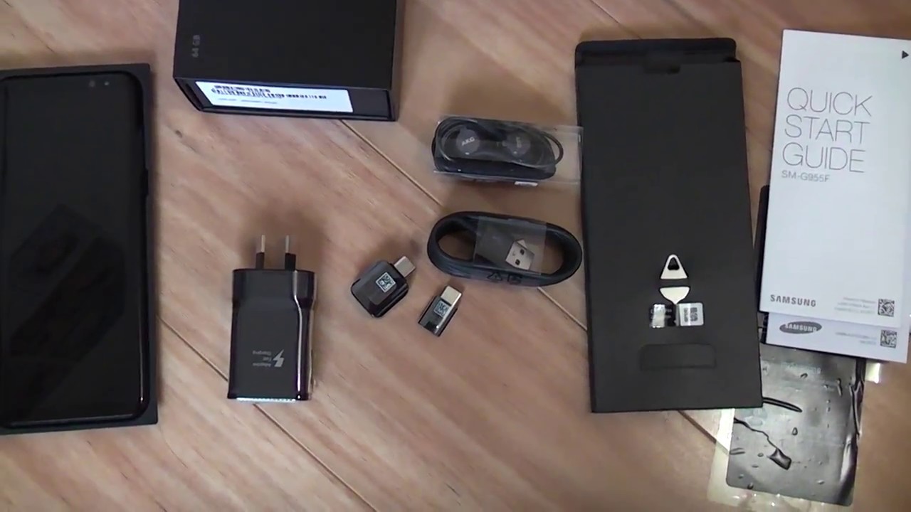Samsung Galaxy S8+ Unboxing
