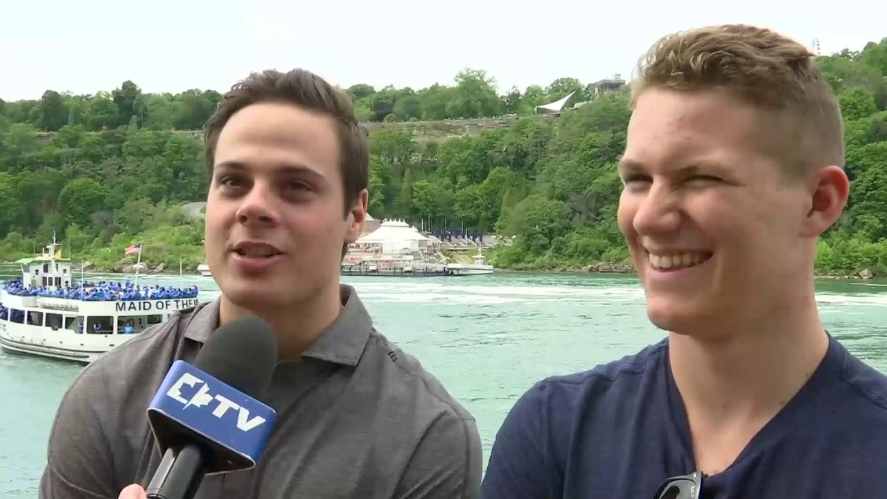 Auston Matthews & Matthew Tkachuk - June 23, 2016