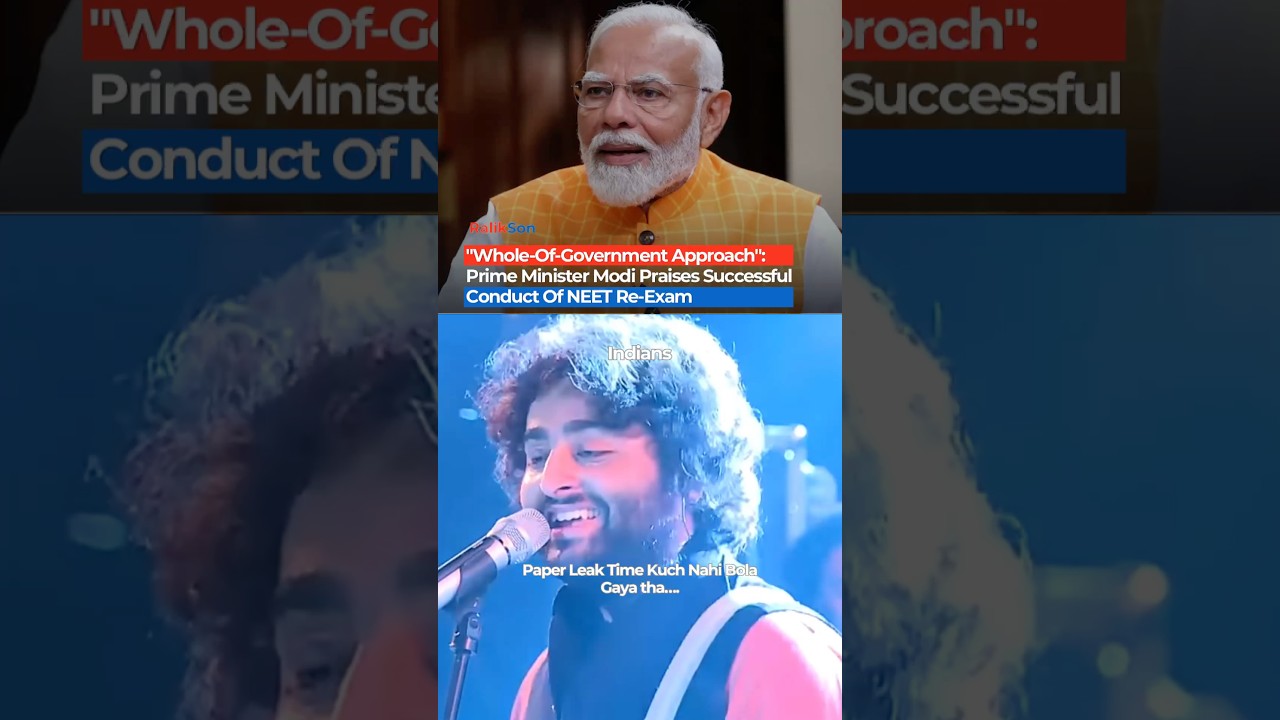 PM Modi Praises Successful NEET Re-Exam | Whole-of-Government