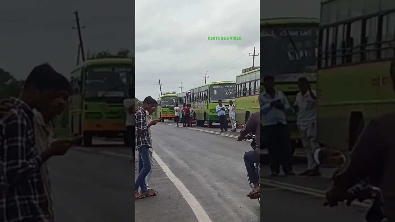 paratnalli bus strike ✨❤️💗#shorts #ksrtc #driver #viral