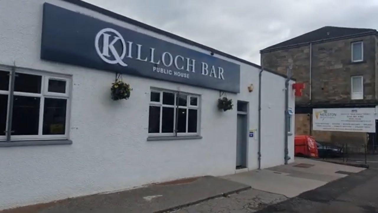Neilston Main Street, East Renfrewshire Scotland