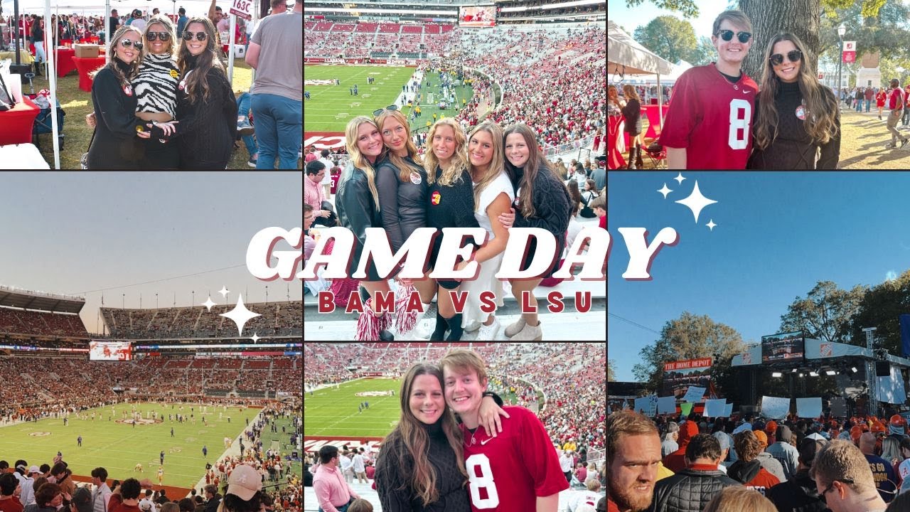 LAST NIGHT FOOTBALL GAME AT BAMA | BAMA VS LSU
