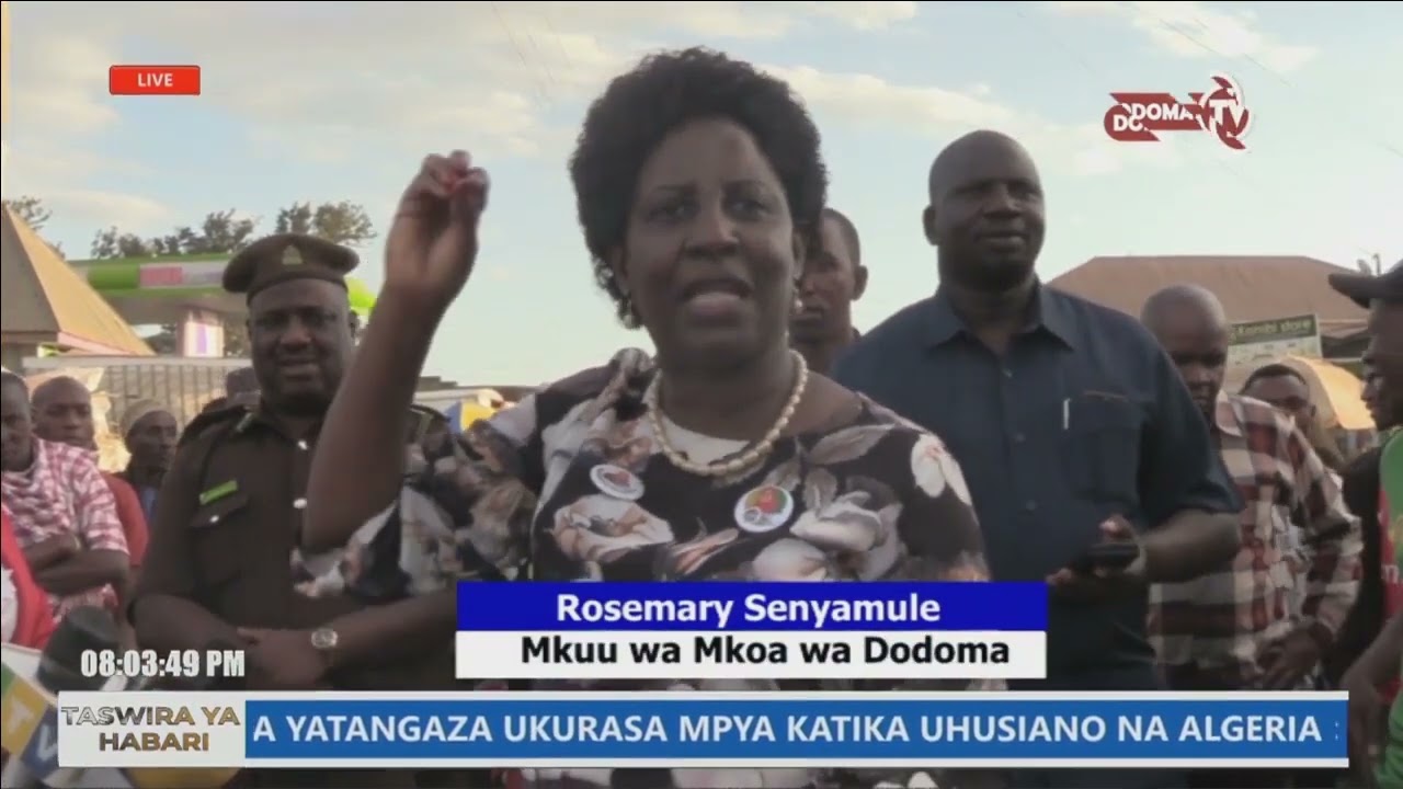 MKUU WA MKOA WA DODOMA AFANYA ZIARA WILAYA YA DODOMA KUJIONEA MWENENDO ZOEZI LA SENSA