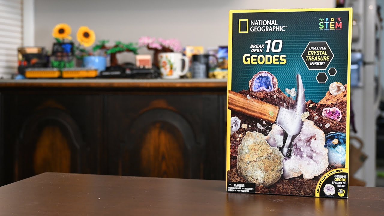 Mystery Unboxing: National Geographic Break Open 10 Geodes
