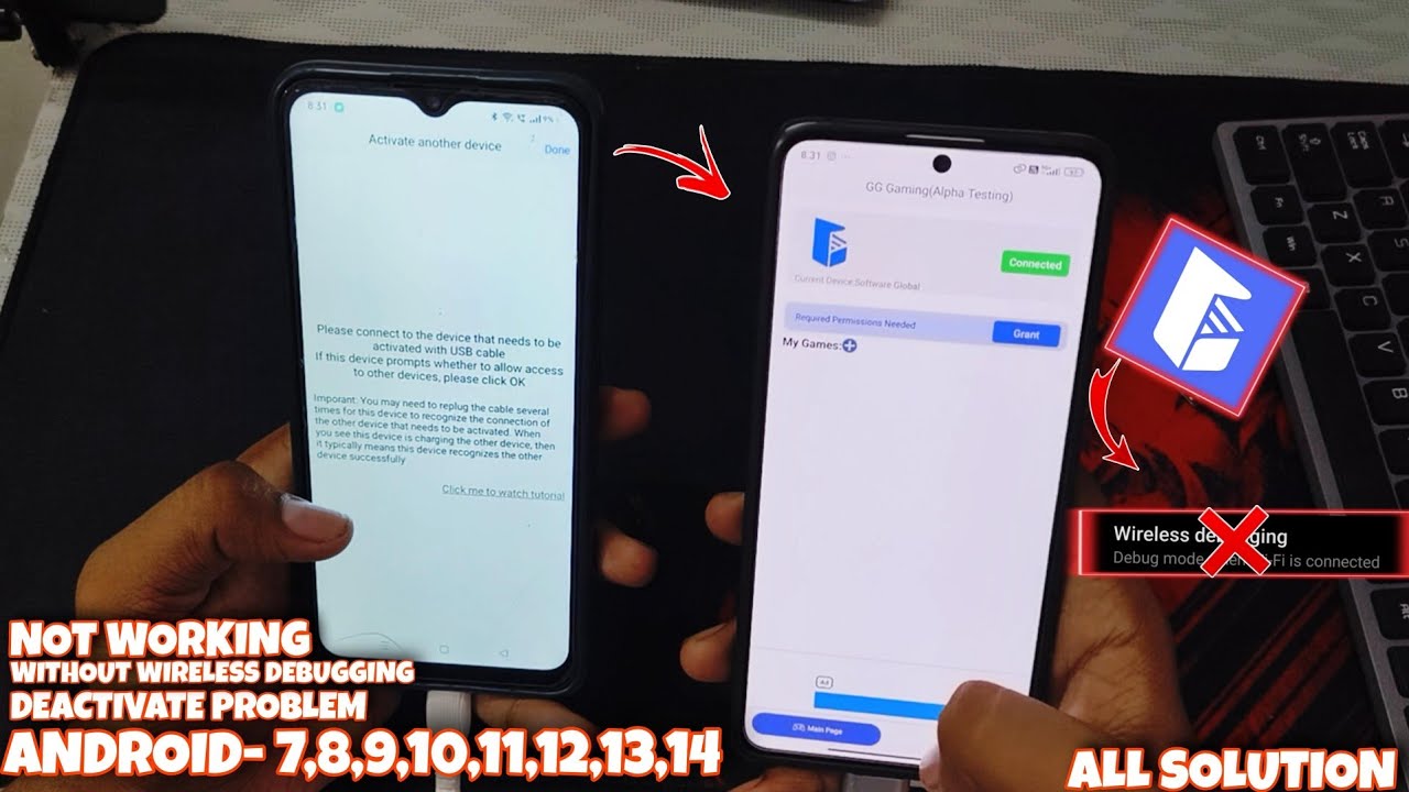 GG MOUSE PRO DOUBLE PHONE ACTIVATION | HOW TO PLAY FREE FIRE WITH KEYBOARD AND MOUSE IN MOBILE