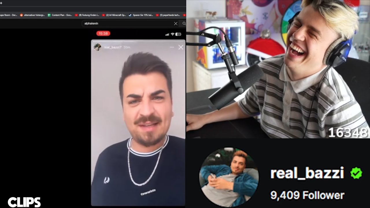 Papaplatte nimmt Bazzi erneut hoch & schießt hart gegen ihn! - Bazzi vs. Papaplatte Beef Runde 2.0