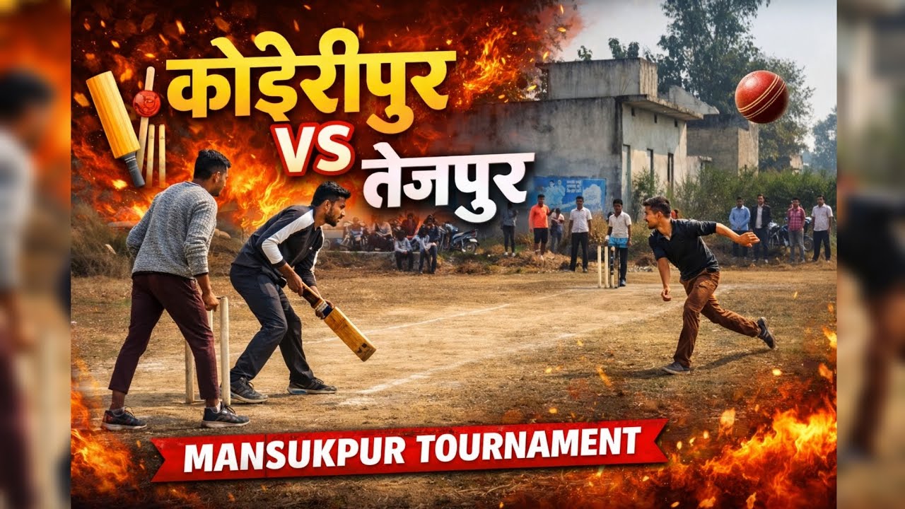 Koiripur ➡️VS➡️ Tejpur ll Quarterfinal match highlights ll Mansukpur tournament ll