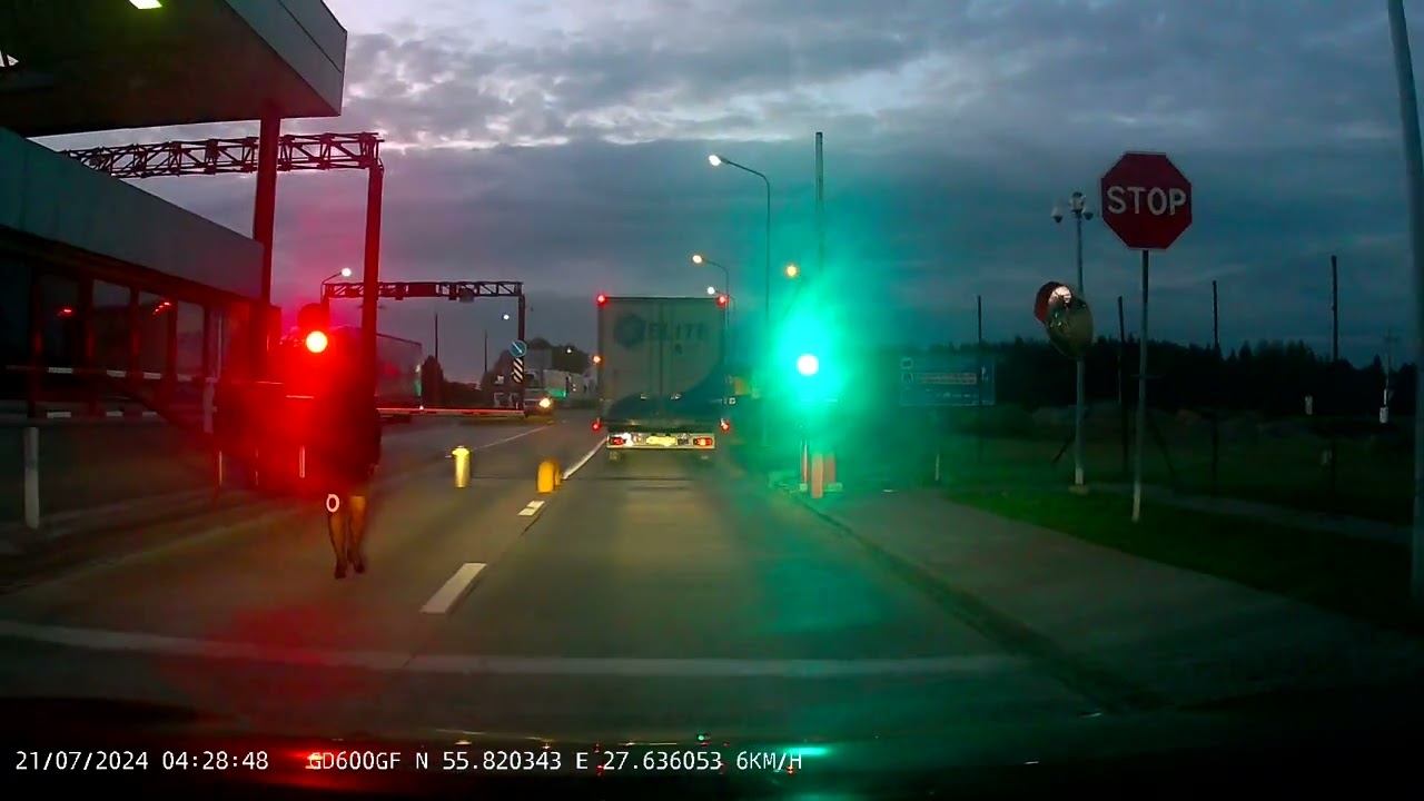 Von Österreich nach Belarus über  Grenzübergang Patarnieki Checkpoint Grigorovshchina Belarus