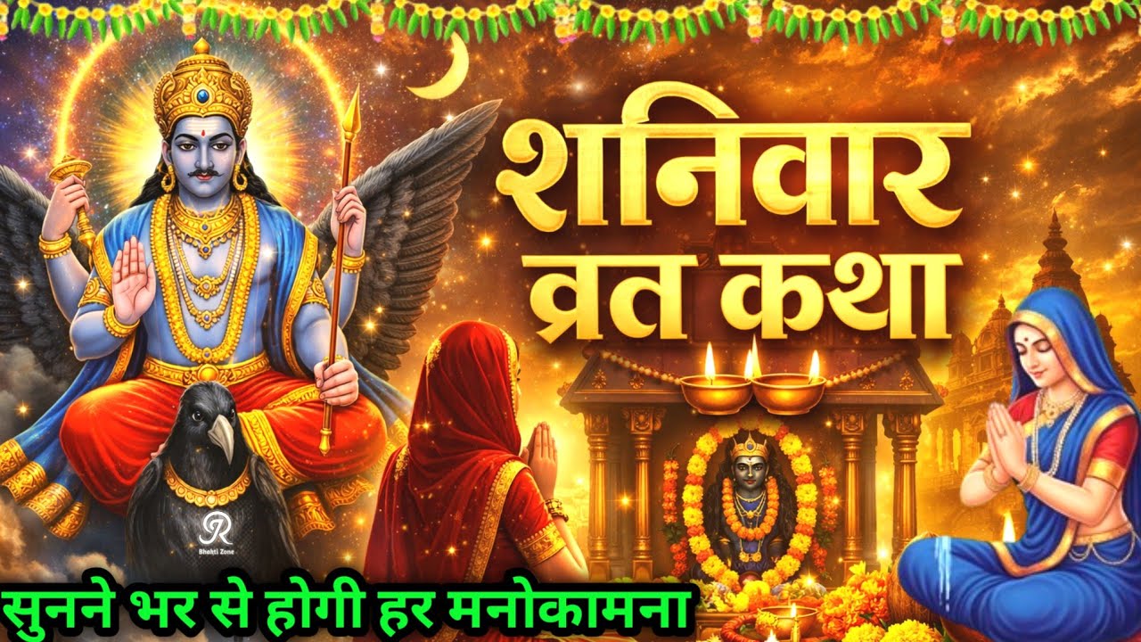 शनिवार को यह कथा सुन ली तो शनि दोष दूर हो जाएगा 🙏 Shani Dev न्याय कथा | Shanivaar Vrat Katha