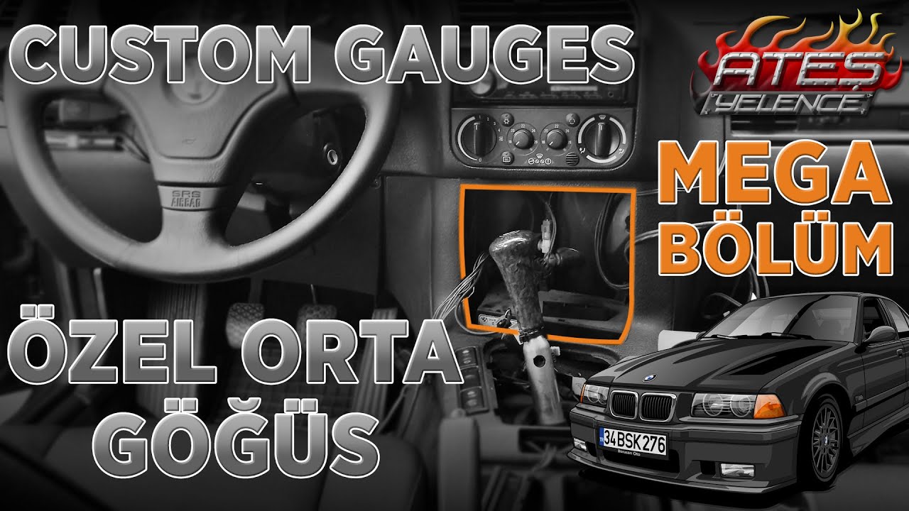 ÖZEL SAAT VE OBC KONUMLANDIRMASI | BMW E36 3.30i STROKER