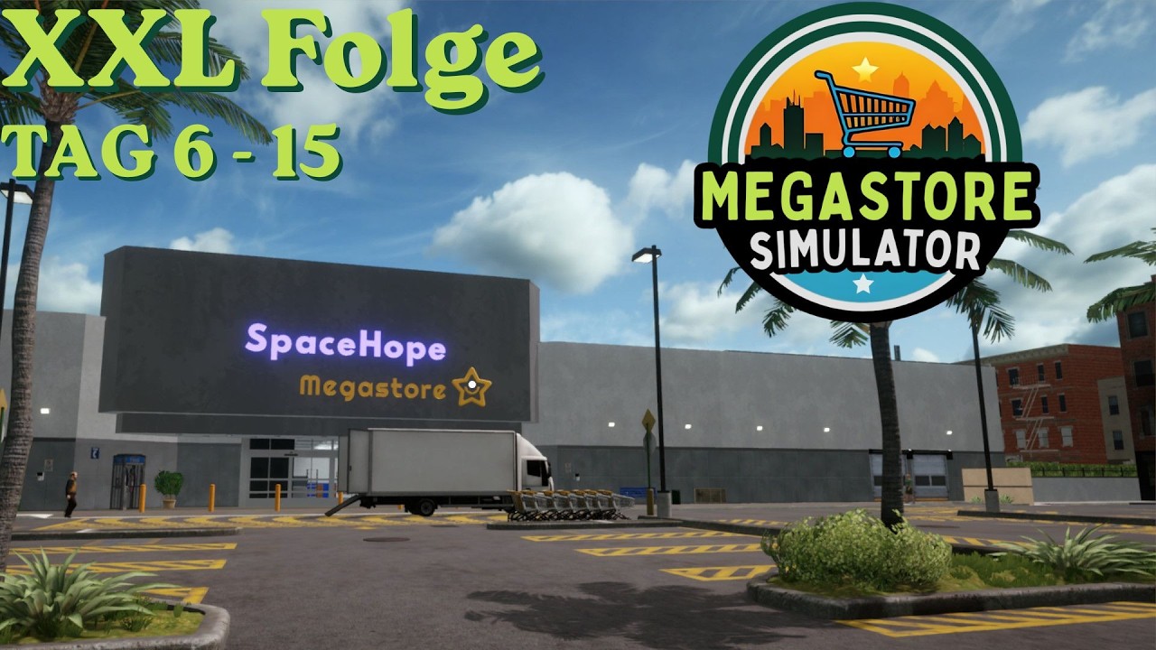 🔴 Megastore Simulator - Tag 7 - ? | LIVESTREAM | SpaceHope