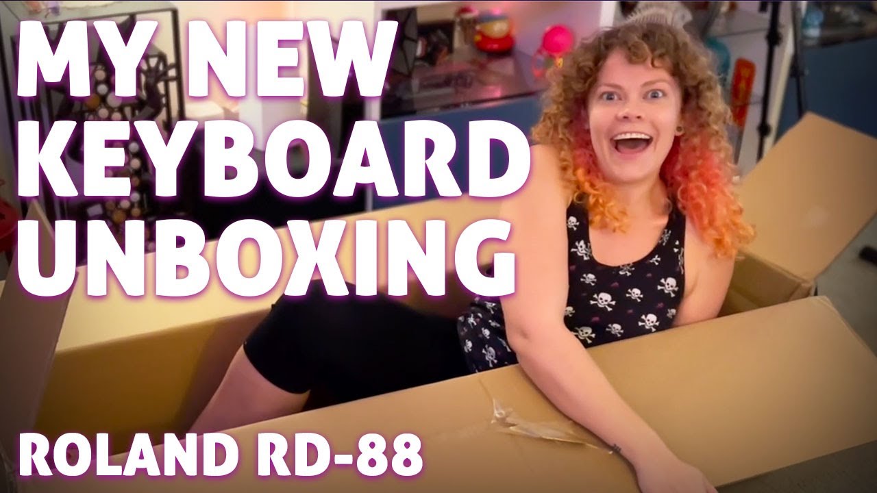 Jo Nagle’s New Keyboard | Roland RD-88 Unboxing