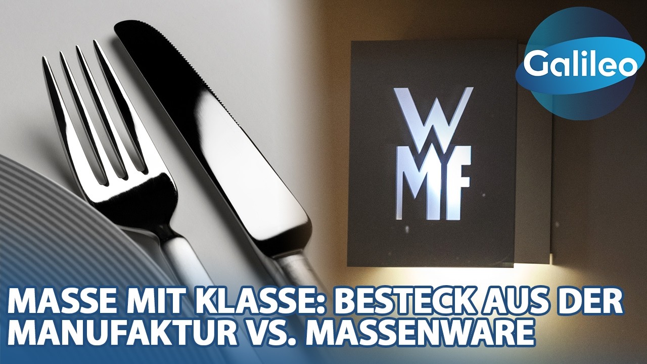 3.5Mio Besteckteile pro Jahr! Welche Unterschiede gibt es zwischen Manufaktur & Massenware?