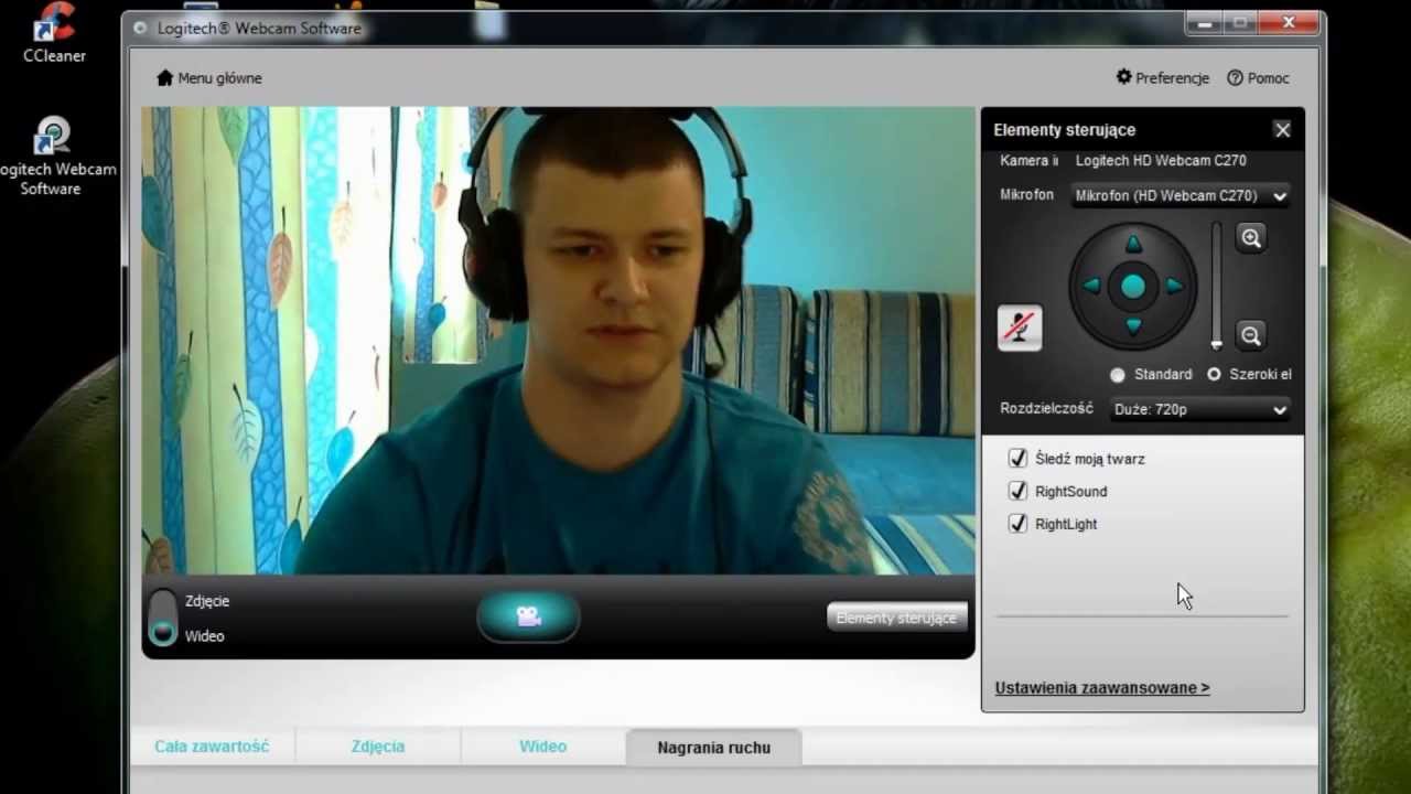 Logitech C270 WebCam HD + Quality test - Test jakości obrazu
