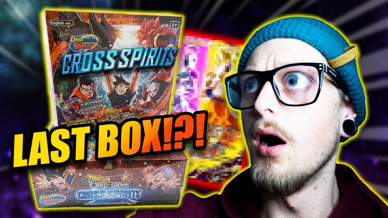 Was the LAST BOX an ERROR BOX!? - Cross Spirits - Dragon Ball Super Card Game