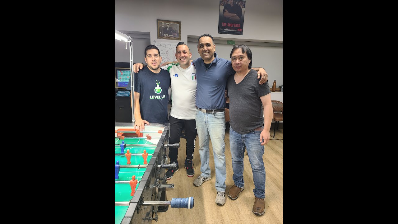 Finals Christian & Joe M vs Sam M and Antonio