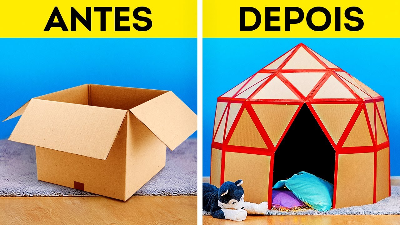 15 ARTESANATOS COM PAPELÃO || Dicas de Melhorias e Ideias Para Reciclar Plásticos