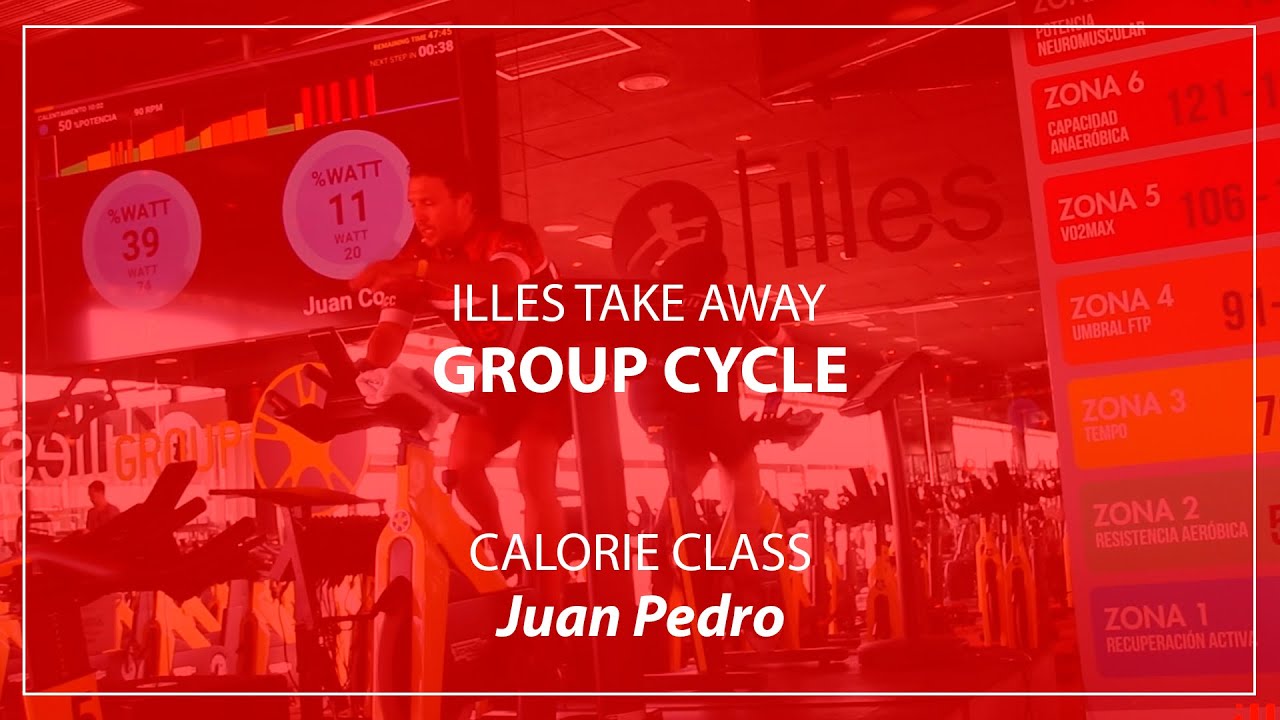 ILLES TAKE AWAY - GROUP CYCLE - JUAN PEDRO - Illes Fitness Club and Spa.