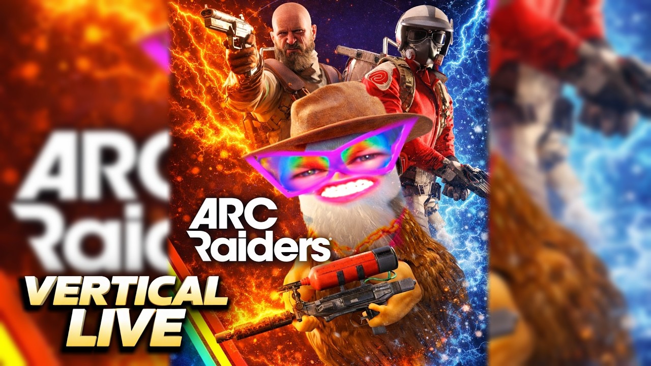ARC Raiders RAMPAGE 🔥 Vertical LIVE | SBMM EXPOSED | Aggressive Penguin VTuber Gameplay
