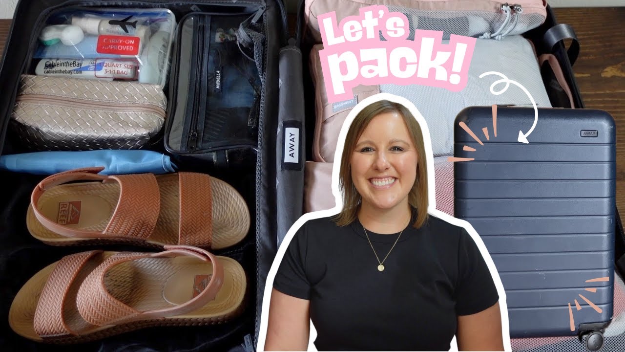 Packing a Suitcase for Carry-On Only | Away Bigger Carry-On Suitcase | Part 2