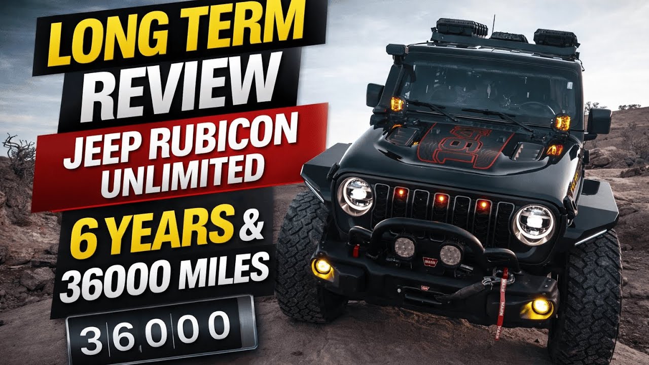 Long Term Review | Jeep Rubicon Unlimited | 6 years & 36000 Miles