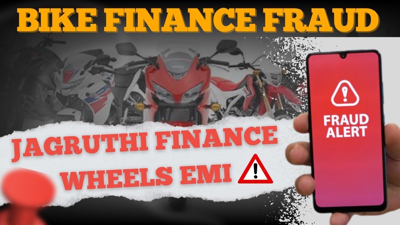BIKE FINANCE FRAUD 🏍️ ❌ || TWO WHEELER LOAN FRAUD || JAGRUTHI FINANCE AND WHEELS EMI FRAUD.