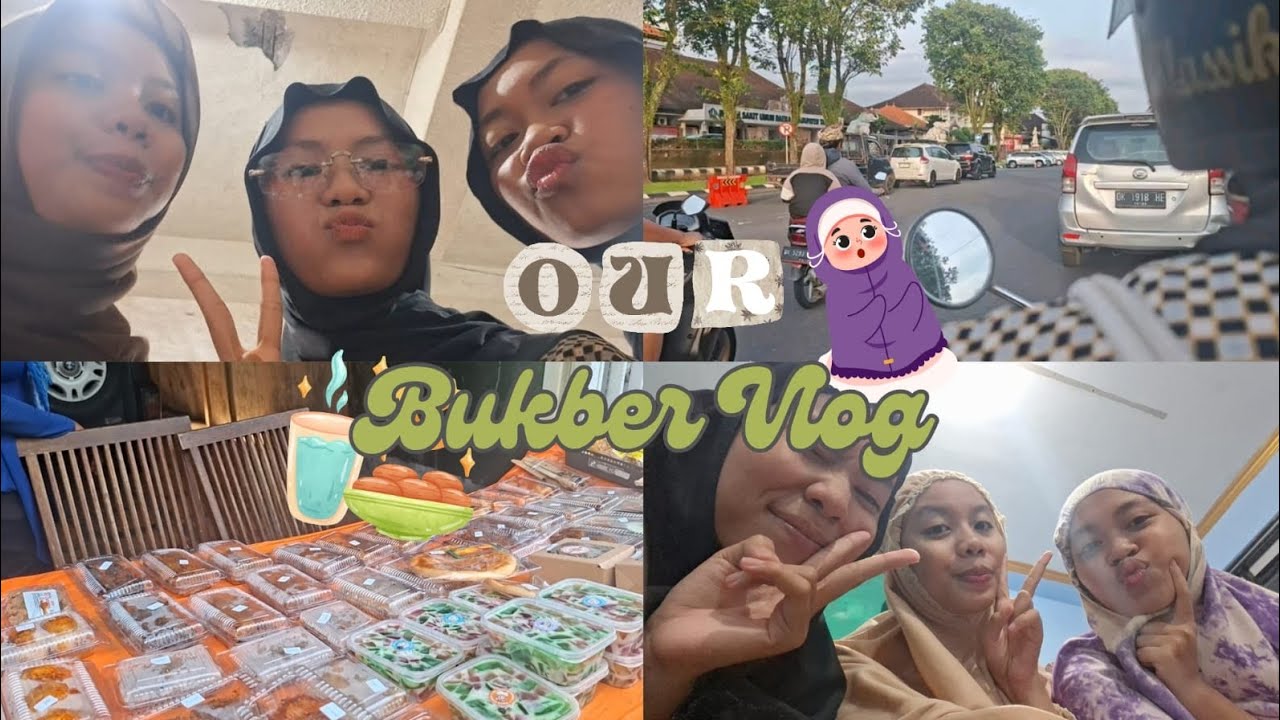 BUKBER VLOG ‼️| war takjil, and tarawih 🍹🧕🏻🌙